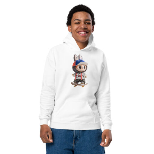 POP MART Labubu Printing Youth heavy blend hoodie P0-14 - Image 37
