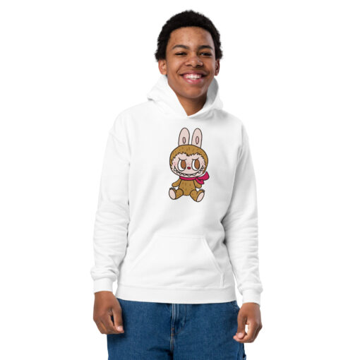 POP MART Labubu Printing Youth heavy blend hoodie P-147 - Image 37