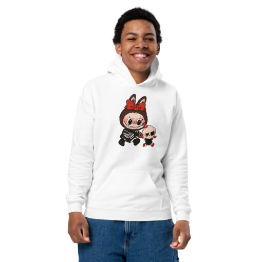 POP MART Labubu Printing Youth heavy blend hoodie P1-132 - Image 37