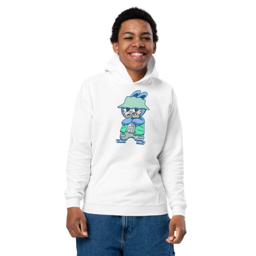 POP MART Labubu Printing Youth heavy blend hoodie P3-114 - Image 37