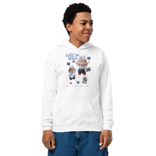 POP MART Labubu Printing Youth heavy blend hoodie P1-47 - Image 36