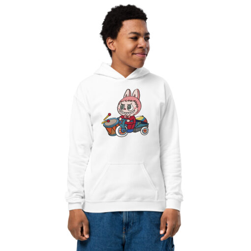 POP MART Labubu Printing Youth heavy blend hoodie P1-124 - Image 36