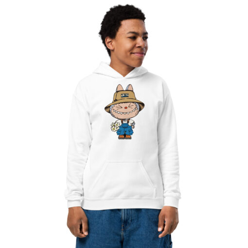 POP MART Labubu Printing Youth heavy blend hoodie P1-127 - Image 36