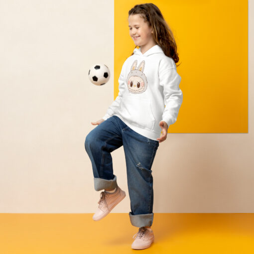 POP MART Labubu Printing Youth heavy blend hoodie P1-167 - Image 8