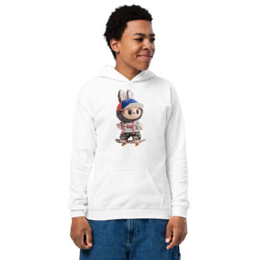 POP MART Labubu Printing Youth heavy blend hoodie P0-14 - Image 36