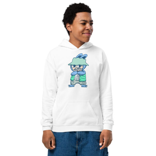 POP MART Labubu Printing Youth heavy blend hoodie P3-114 - Image 36