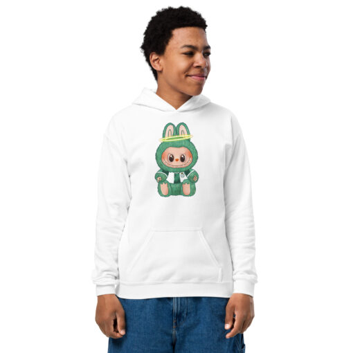 POP MART Labubu Printing Youth heavy blend hoodie P3-136 - Image 36