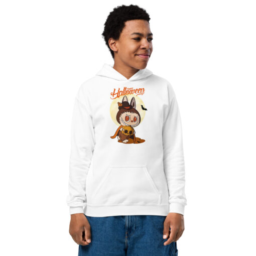 POP MART Labubu Printing Youth heavy blend hoodie P1-188 - Image 36