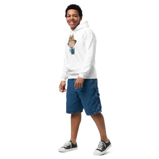 POP MART Labubu Printing Youth heavy blend hoodie P1-127 - Image 38
