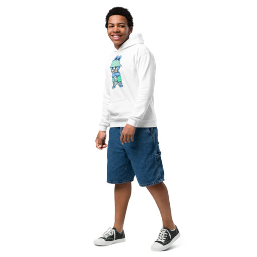 POP MART Labubu Printing Youth heavy blend hoodie P3-114 - Image 38