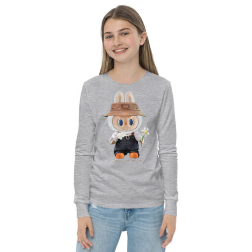 POP MART Labubu Printing Youth long sleeve tee P1-35 - Image 14