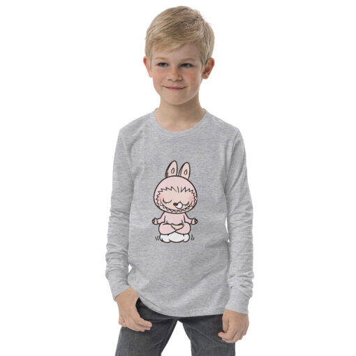 POP MART Labubu Printing Youth long sleeve tee P2-4 - Image 10