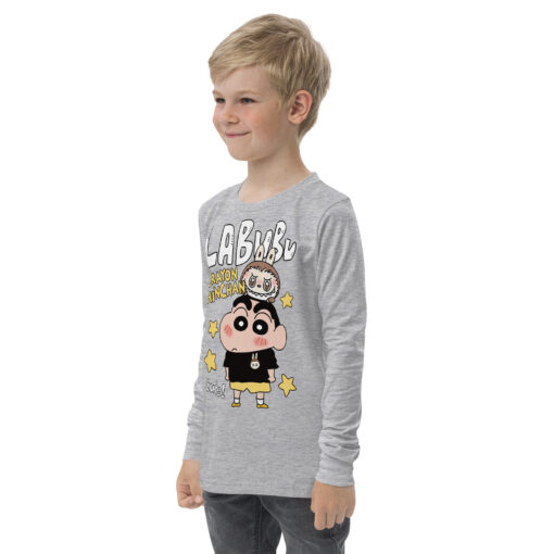 POP MART Labubu Printing Youth long sleeve tee P0-30 - Image 11