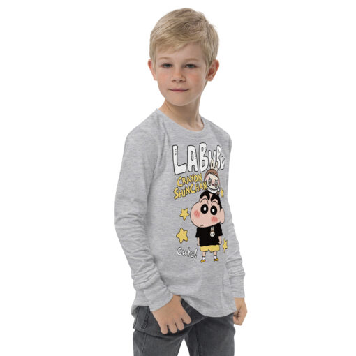 POP MART Labubu Printing Youth long sleeve tee P0-30 - Image 12