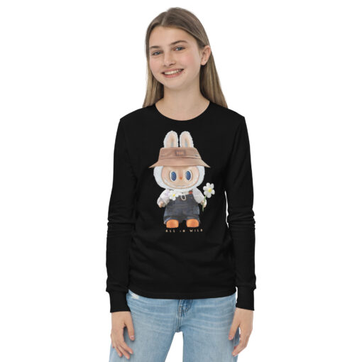 POP MART Labubu Printing Youth long sleeve tee P1-35 - Image 2