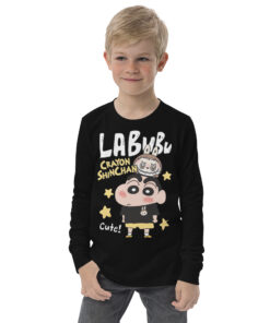 POP MART Labubu Printing Youth long sleeve tee P0-30