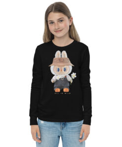 POP MART Labubu Printing Youth long sleeve tee P1-35
