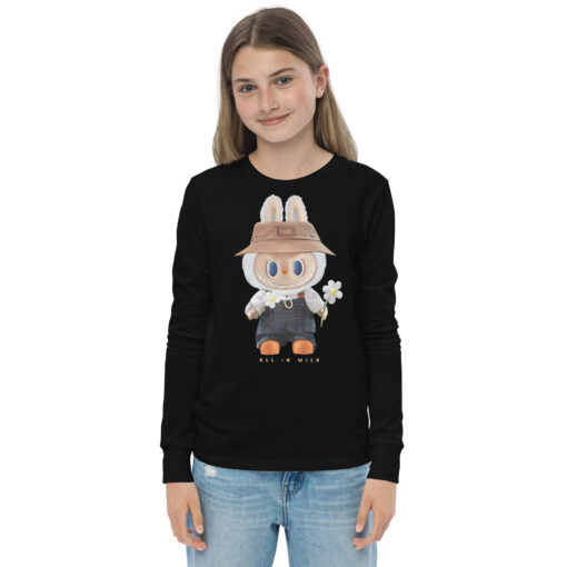 POP MART Labubu Printing Youth long sleeve tee P1-35