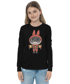POP MART Labubu Printing Youth long sleeve tee P1-114