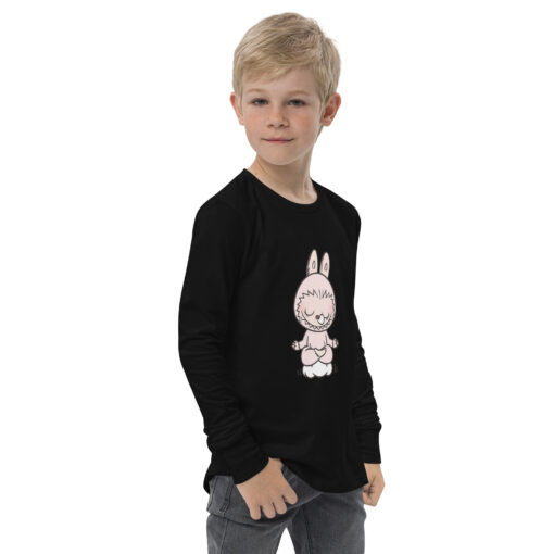 POP MART Labubu Printing Youth long sleeve tee P2-4 - Image 3