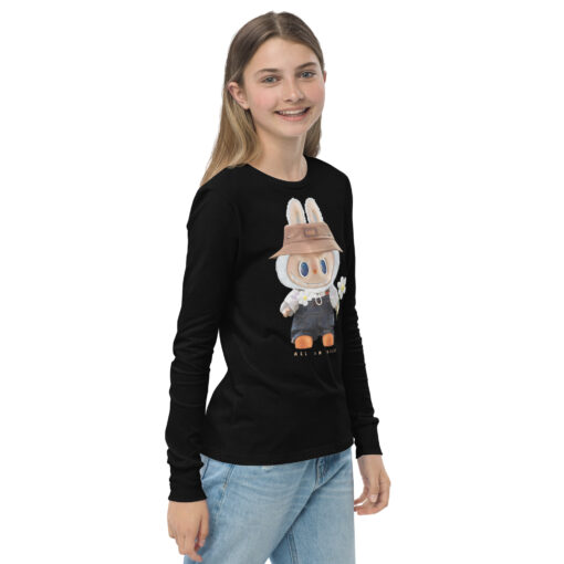 POP MART Labubu Printing Youth long sleeve tee P1-35 - Image 4