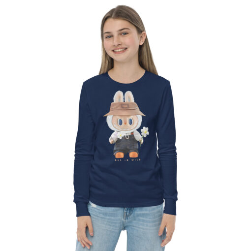 POP MART Labubu Printing Youth long sleeve tee P1-35 - Image 6