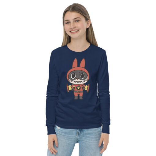 POP MART Labubu Printing Youth long sleeve tee P1-114 - Image 6