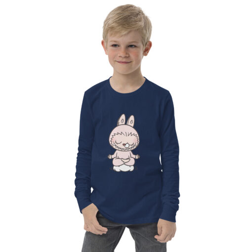 POP MART Labubu Printing Youth long sleeve tee P2-4 - Image 4