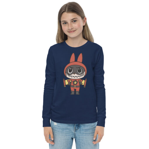 POP MART Labubu Printing Youth long sleeve tee P1-114 - Image 5
