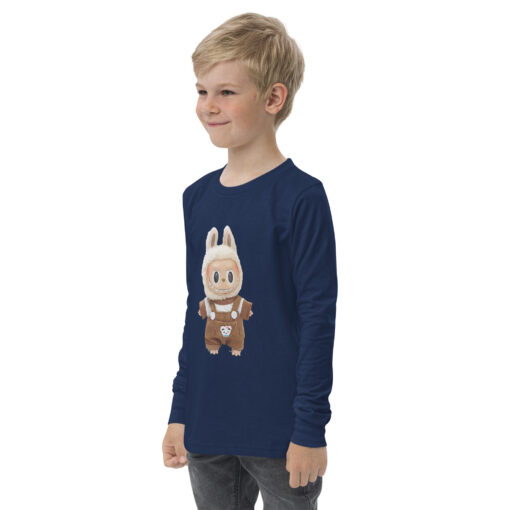 POP MART Labubu Printing Youth long sleeve tee P1-70 - Image 5