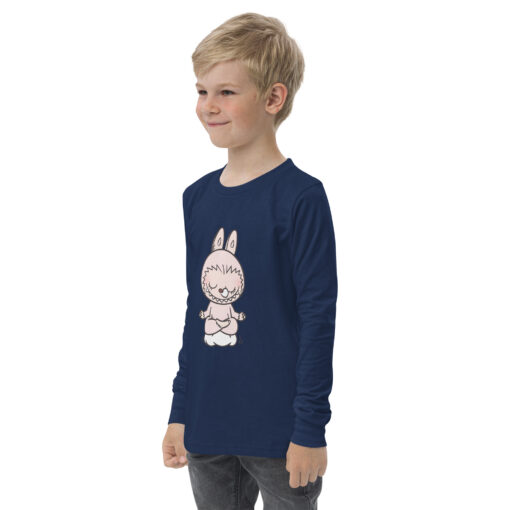POP MART Labubu Printing Youth long sleeve tee P2-4 - Image 5