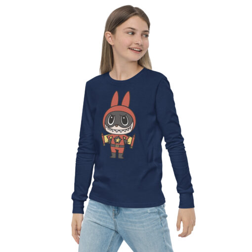 POP MART Labubu Printing Youth long sleeve tee P1-114 - Image 7