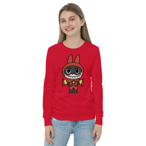 POP MART Labubu Printing Youth long sleeve tee P1-114 - Image 10