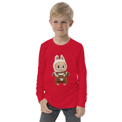 POP MART Labubu Printing Youth long sleeve tee P1-70 - Image 7