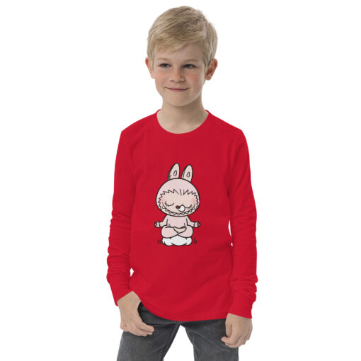 POP MART Labubu Printing Youth long sleeve tee P2-4 - Image 7