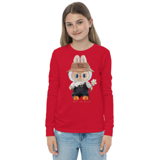 POP MART Labubu Printing Youth long sleeve tee P1-35 - Image 9