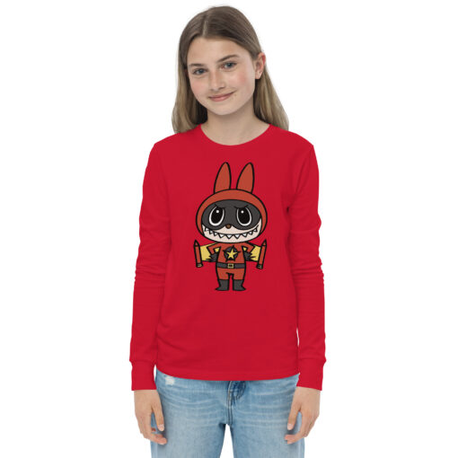 POP MART Labubu Printing Youth long sleeve tee P1-114 - Image 9