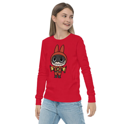 POP MART Labubu Printing Youth long sleeve tee P1-114 - Image 11