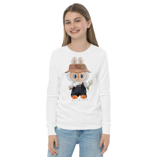 POP MART Labubu Printing Youth long sleeve tee P1-35 - Image 18