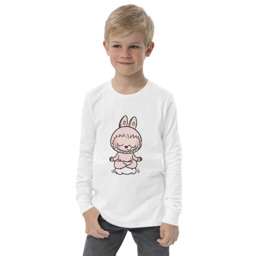 POP MART Labubu Printing Youth long sleeve tee P2-4 - Image 13