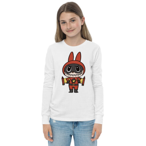 POP MART Labubu Printing Youth long sleeve tee P1-114 - Image 17