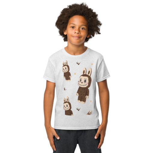 POP MART Labubu Printing Youth t-shirt P1-21 - Image 49
