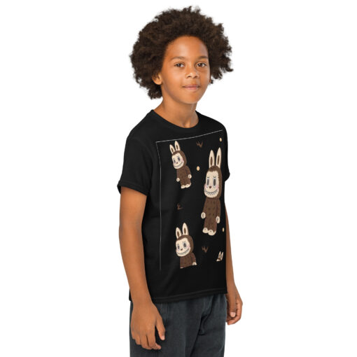 POP MART Labubu Printing Youth t-shirt P1-21 - Image 4