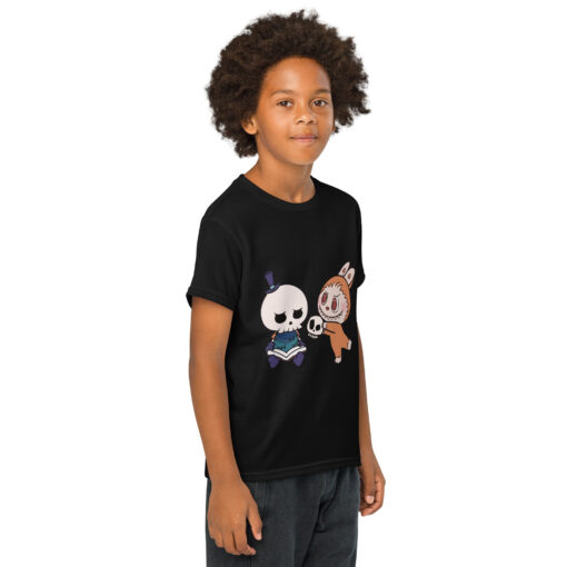 POP MART Labubu Printing Youth t-shirt P1-139 - Image 4