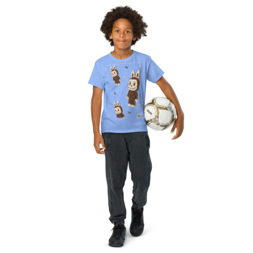 POP MART Labubu Printing Youth t-shirt P1-21 - Image 48