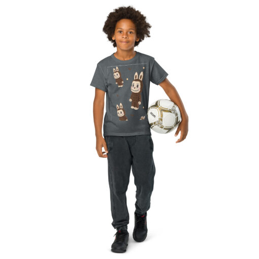 POP MART Labubu Printing Youth t-shirt P1-21 - Image 24