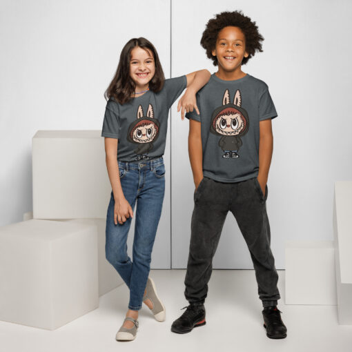POP MART Labubu Printing Youth t-shirt P1-142 - Image 4