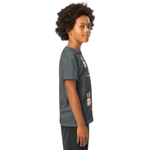 POP MART Labubu Printing Youth t-shirt P1-21 - Image 21
