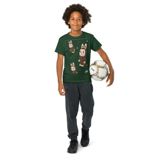 POP MART Labubu Printing Youth t-shirt P1-21 - Image 18