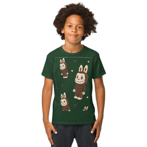POP MART Labubu Printing Youth t-shirt P1-21 - Image 13